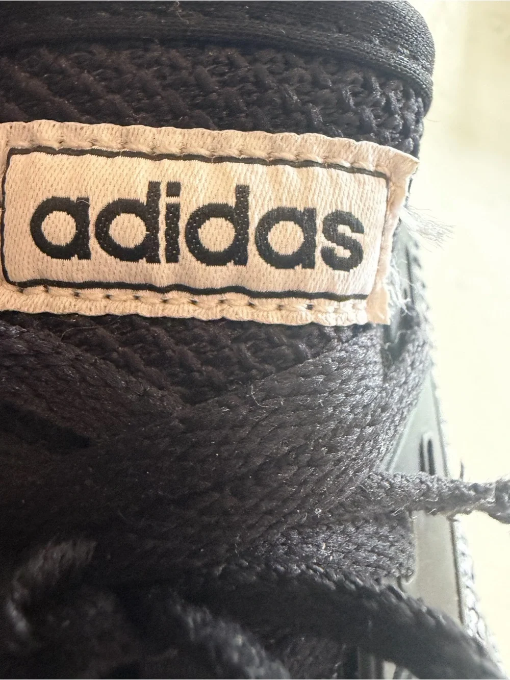 Adidas Black and Gray Knit Athletic Sneakers Cloudfoam size 11